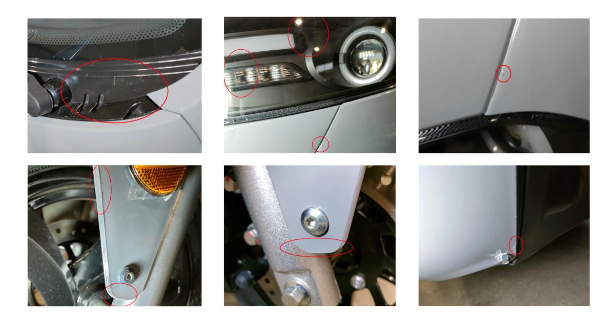 【限定２台】電動トゥクトゥク トライク 軽微な傷あり特価 3輪 3人乗り 側車付 軽二輪 マイクロモビリティ EV 小型 ミニ FAVICLE ファビクル Entre Vehicle アントレビークル グレー