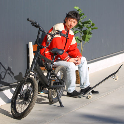 電動アシスト自転車 E-BIKE BMX CYRQ サーク ブラック