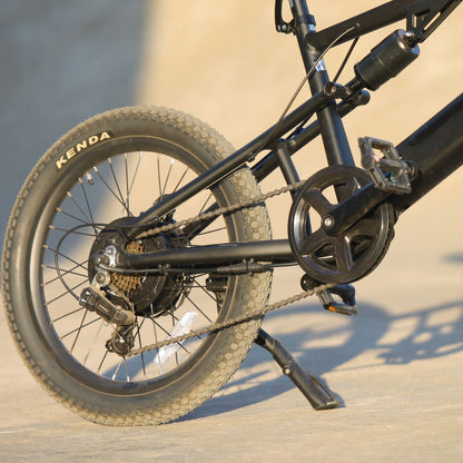 電動アシスト自転車 E-BIKE BMX CYRQ サーク ブラック