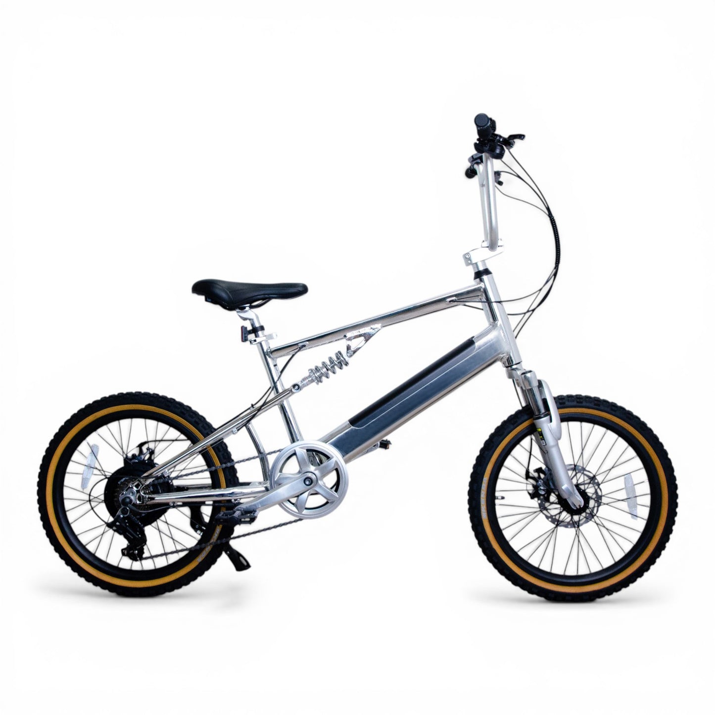 電動アシスト自転車 E-BIKE BMX CYRQ サーク クローム