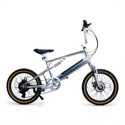 電動アシスト自転車 E-BIKE BMX CYRQ サーク クローム