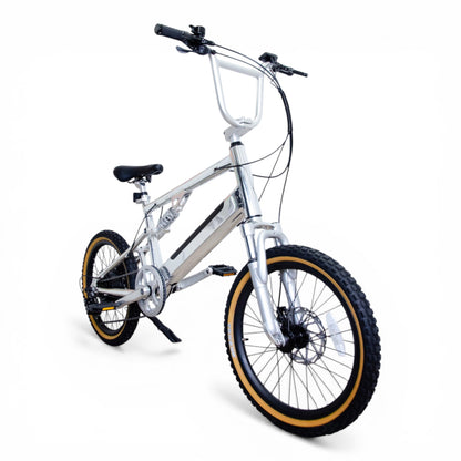 電動アシスト自転車 E-BIKE BMX CYRQ サーク クローム