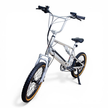 電動アシスト自転車 E-BIKE BMX CYRQ サーク クローム