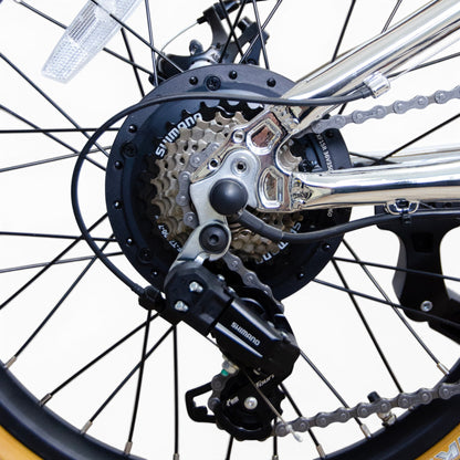 電動アシスト自転車 E-BIKE BMX CYRQ サーク クローム