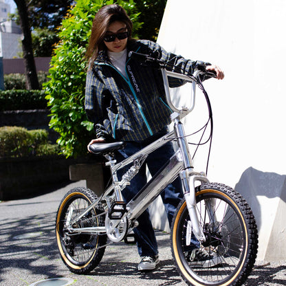 電動アシスト自転車 E-BIKE BMX CYRQ サーク クローム