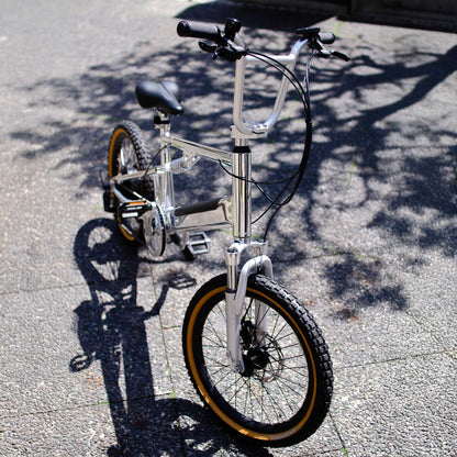 電動アシスト自転車 E-BIKE BMX CYRQ サーク クローム
