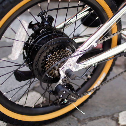 電動アシスト自転車 E-BIKE BMX CYRQ サーク クローム